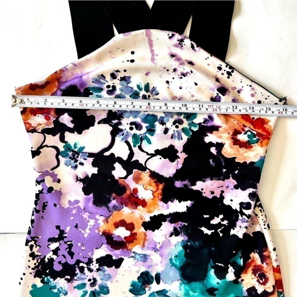 The vintage Shop floral warercolor pastel pattern dress - Picture 4 of 7